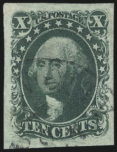Sale 1050, Lot 115, 3c-12c 1851-56 Issue (Scott 10-17)
