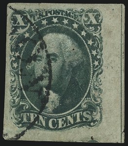 Sale 1050, Lot 116, 3c-12c 1851-56 Issue (Scott 10-17)