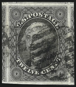 Sale 1050, Lot 119, 3c-12c 1851-56 Issue (Scott 10-17)