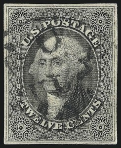 Sale 1050, Lot 121, 3c-12c 1851-56 Issue (Scott 10-17)