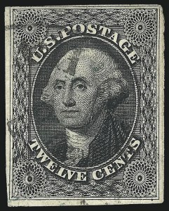 Sale 1050, Lot 122, 3c-12c 1851-56 Issue (Scott 10-17)