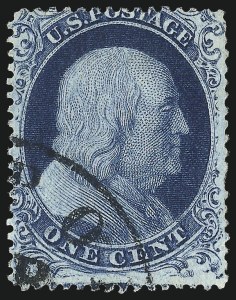 Sale 1050, Lot 125, 1c-3c 1857-60 Issue (Scott 18-26A)