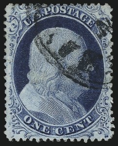 Sale 1050, Lot 131, 1c-3c 1857-60 Issue (Scott 18-26A)