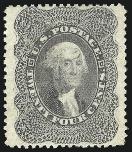 Sale 1050, Lot 169, 5c-90c 1857-60 Issue and 1875 Reprint (Scott 27-46)