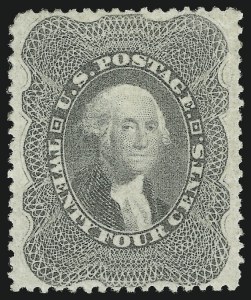 Sale 1050, Lot 170, 5c-90c 1857-60 Issue and 1875 Reprint (Scott 27-46)
