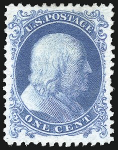 Sale 1050, Lot 175, 5c-90c 1857-60 Issue and 1875 Reprint (Scott 27-46)