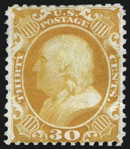 Sale 1050, Lot 179, 5c-90c 1857-60 Issue and 1875 Reprint (Scott 27-46)