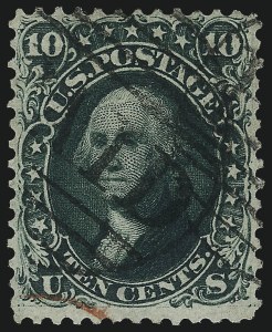 Sale 1050, Lot 183, 1861-66 Issue (Scott 56-77)
