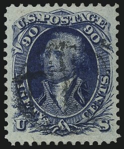 Sale 1050, Lot 202, 1861-66 Issue (Scott 56-77)
