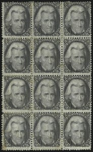 Sale 1050, Lot 203, 1861-66 Issue (Scott 56-77)