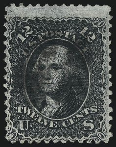 Sale 1050, Lot 210, 1867-68 Grilled Issue and 1875 Re-Issue (Scott 83-105)