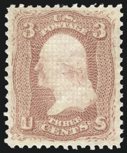 Sale 1050, Lot 213, 1867-68 Grilled Issue and 1875 Re-Issue (Scott 83-105)