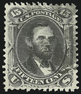 Sale 1050, Lot 217, 1867-68 Grilled Issue and 1875 Re-Issue (Scott 83-105)