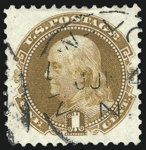 Sale 1050, Lot 258, 1875 Re-Issue of 1869 Pictorial Issue (Scott 123-133)