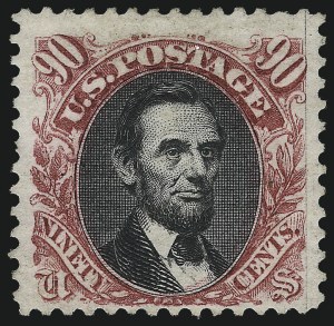Sale 1050, Lot 268, 1875 Re-Issue of 1869 Pictorial Issue (Scott 123-133)