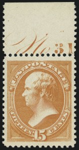 Sale 1050, Lot 310, 1875-88 Bank Note Issues, 1890-93 Issue (Scott 178-229)
