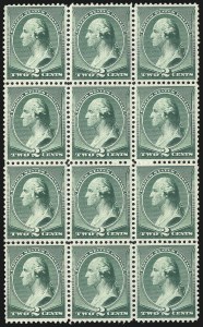 Sale 1050, Lot 319, 1875-88 Bank Note Issues, 1890-93 Issue (Scott 178-229)