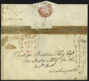 Sale 1050, Lot 34, Postmasters` Provisionals