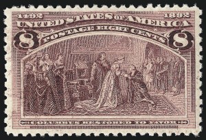 Sale Number 1050, Lot Number 352, 1c-50c 1893 Columbian Issue (Scott 230-240)