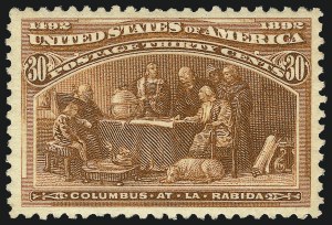 Sale 1050, Lot 361, 1c-50c 1893 Columbian Issue (Scott 230-240)