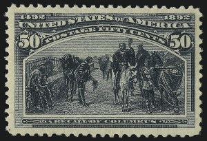 Sale 1050, Lot 362, 1c-50c 1893 Columbian Issue (Scott 230-240)
