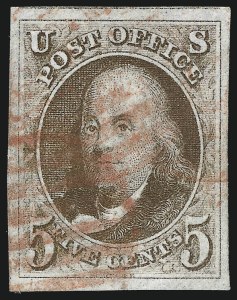 Sale 1050, Lot 40, 5c-10 1847 Issue and 1875 Reproduction of 1847 Issue (Scott 1-4)