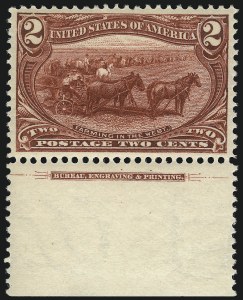 Sale 1050, Lot 424, 1898 Trans-Mississippi Issue (Scott 285-293)