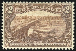 Sale 1050, Lot 447, 1898 Trans-Mississippi Issue (Scott 285-293)