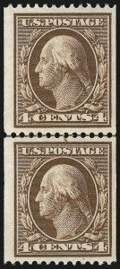 Sale 1050, Lot 495, 1908-12 Issues (Scott 331-395)