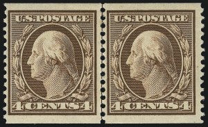 Sale 1050, Lot 500, 1908-12 Issues (Scott 331-395)
