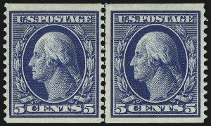 Sale 1050, Lot 501, 1908-12 Issues (Scott 331-395)