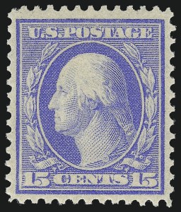 Sale 1050, Lot 505, 1908-12 Issues (Scott 331-395)