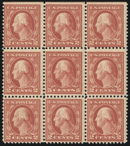 Sale 1050, Lot 613, 1916-22 Issues (Scott 486-547), 5c Rose, Error (505) Sale 1050, Lot 613, 1916-22 Issues (Scott 486-547)