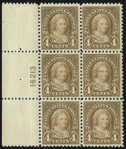 Sale 1050, Lot 639, 1922-26 and Later Issues (Scott 555-1687)