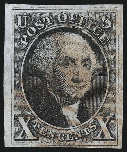 Sale 1050, Lot 64, 5c-10 1847 Issue and 1875 Reproduction of 1847 Issue (Scott 1-4)