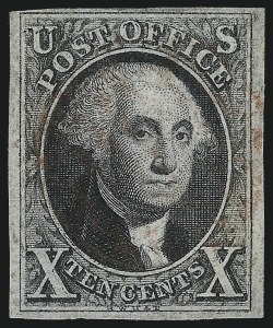 Sale 1050, Lot 65, 5c-10 1847 Issue and 1875 Reproduction of 1847 Issue (Scott 1-4)