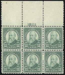 Sale 1050, Lot 666, 1922-26 and Later Issues (Scott 555-1687)
