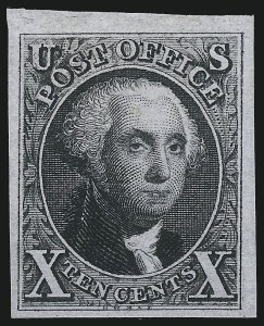 Sale 1050, Lot 68, 5c-10 1847 Issue and 1875 Reproduction of 1847 Issue (Scott 1-4)