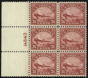 Sale 1050, Lot 698, Air Post (Scott C1-C10)