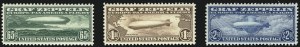 Sale 1050, Lot 704, Air Post, Graf Zeppelin and Later Issues (Scott C13-C31)