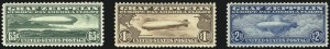 Sale 1050, Lot 707, Air Post, Graf Zeppelin and Later Issues (Scott C13-C31)