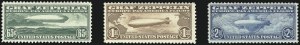 Sale 1050, Lot 708, Air Post, Graf Zeppelin and Later Issues (Scott C13-C31)