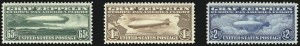 Sale 1050, Lot 709, Air Post, Graf Zeppelin and Later Issues (Scott C13-C31)