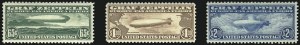 Sale 1050, Lot 711, Air Post, Graf Zeppelin and Later Issues (Scott C13-C31)