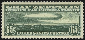 Sale 1050, Lot 718, Air Post, Graf Zeppelin and Later Issues (Scott C13-C31)