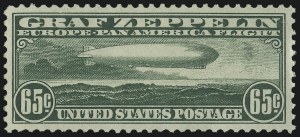 Sale 1050, Lot 719, Air Post, Graf Zeppelin and Later Issues (Scott C13-C31)