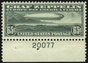 Sale 1050, Lot 720, Air Post, Graf Zeppelin and Later Issues (Scott C13-C31)