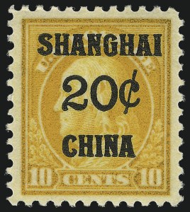 Sale 1050, Lot 759, Special Delivery, Postage Due, Offices in China (Scott E, J, K)