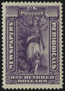 Sale 1050, Lot 775, Officials, Newspapers & Periodicals, Parcel Post (Scott O, PR, Q)