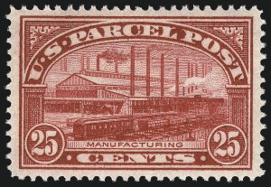 Sale 1050, Lot 779, Officials, Newspapers & Periodicals, Parcel Post (Scott O, PR, Q)